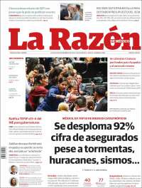 Portada de La Razón (M&eacute;xico)