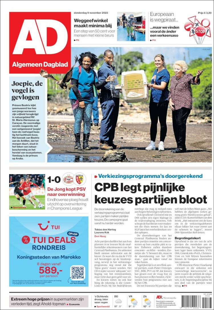 Portada de AD (Pa&iacute;ses Bajos)