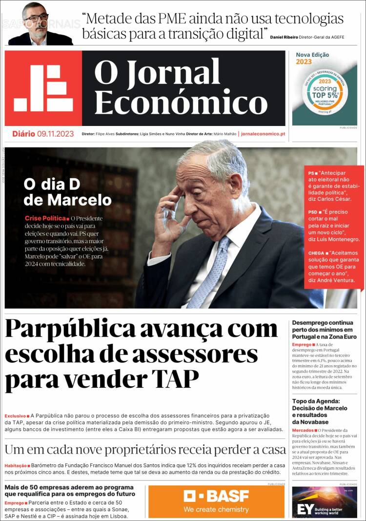 Portada de Oje (Portugal)