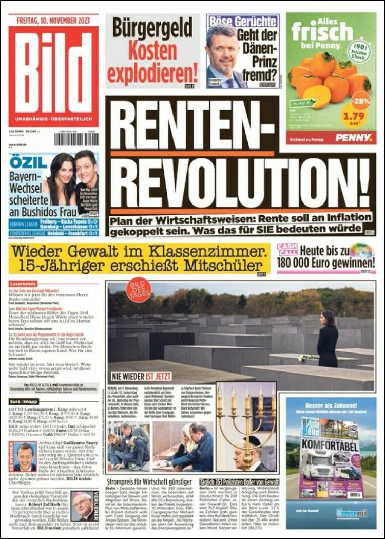 Portada de Bild (Alemania)