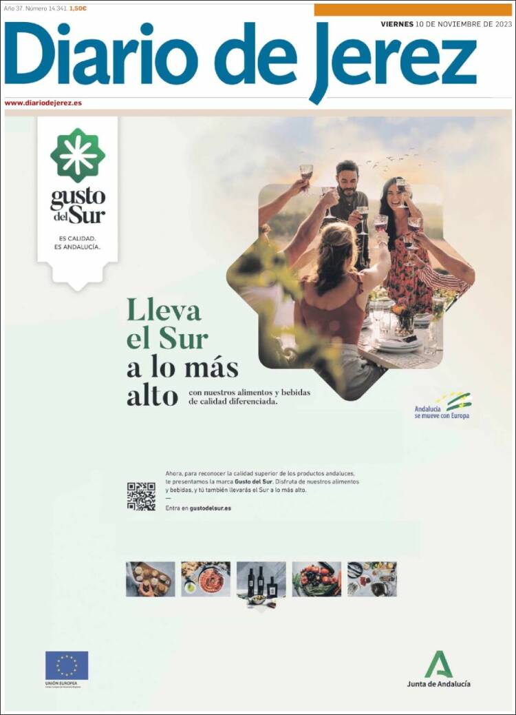 Portada de Diario de Jerez (España)