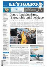 Portada de Le Figaro (France)