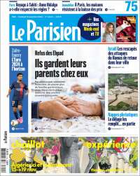 Portada de Le Parisien (France)