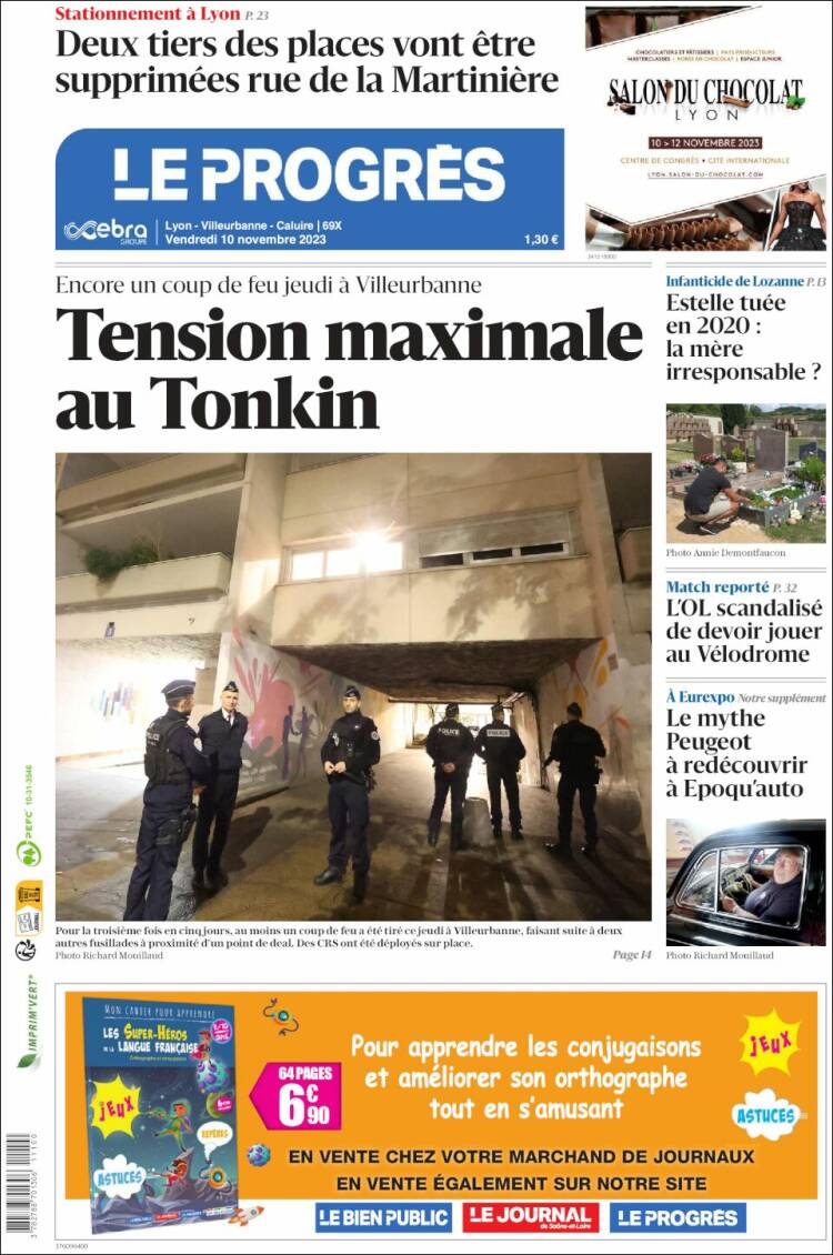 Portada de Progres de Fecamp (Francia)