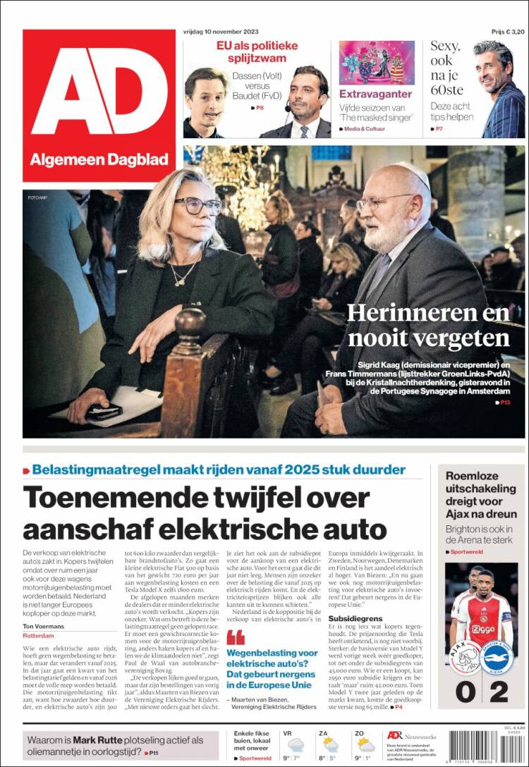 Portada de AD (Pa&iacute;ses Bajos)