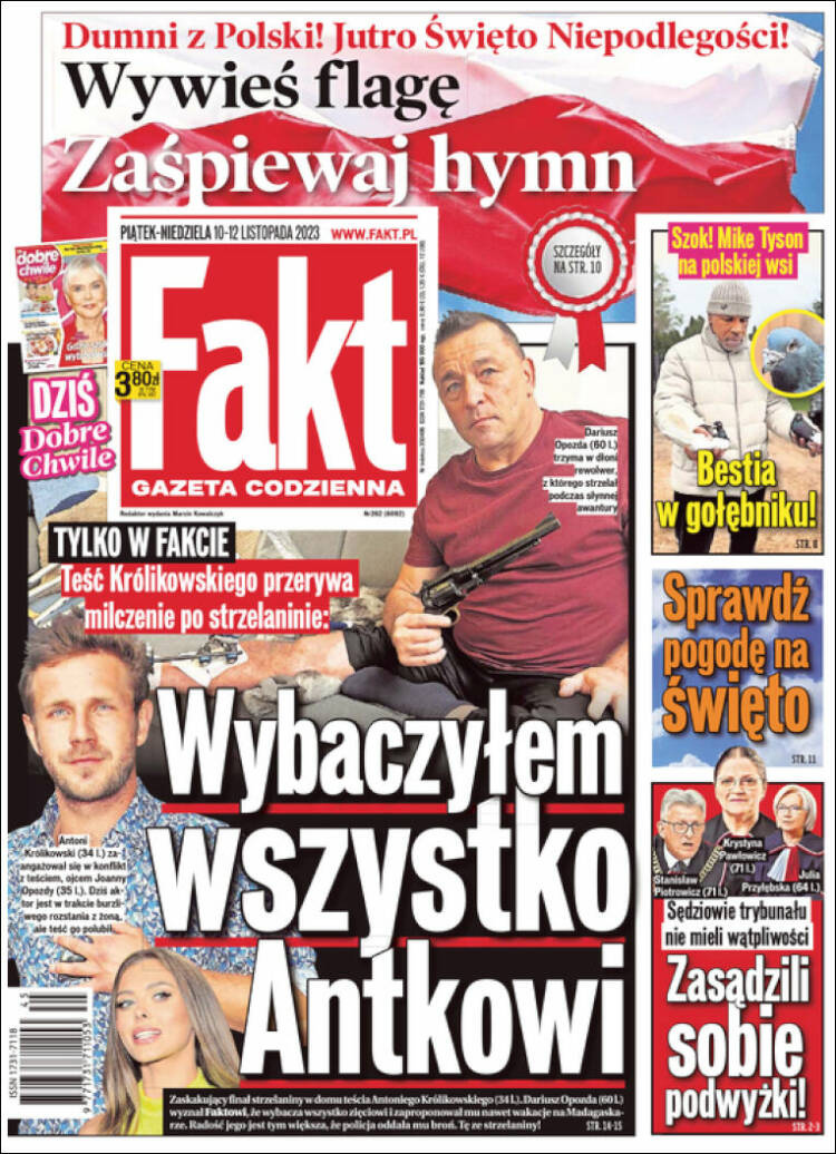 Portada de Fakt (Polonia)