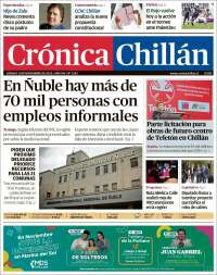 Portada de Crónica Chillán (Chile)