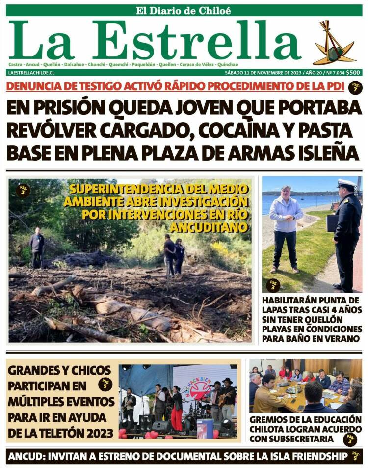 Portada de Estrella de Chiloé (Chile)