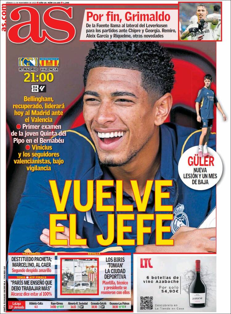 Portada de As (España)