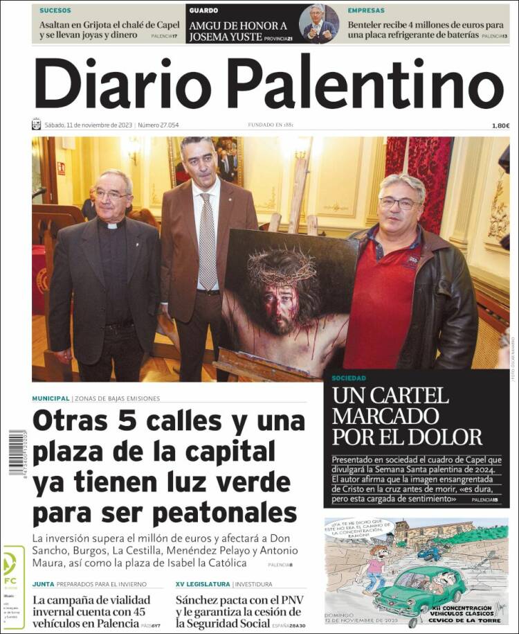 Portada de Diario Palentino (España)