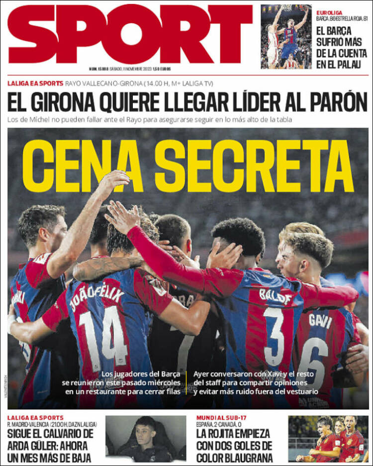 Portada de Sport (España)