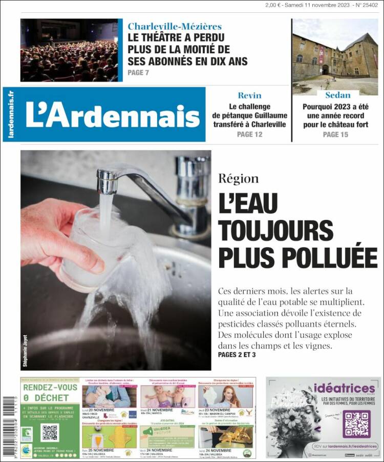 Portada de L'Ardenais (Francia)