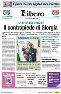 Portada de Libero (Italia)