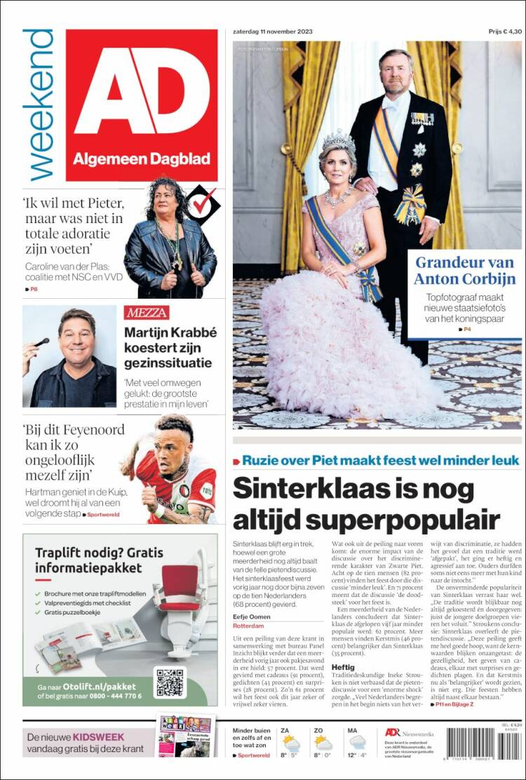 Portada de AD (Países Bajos)