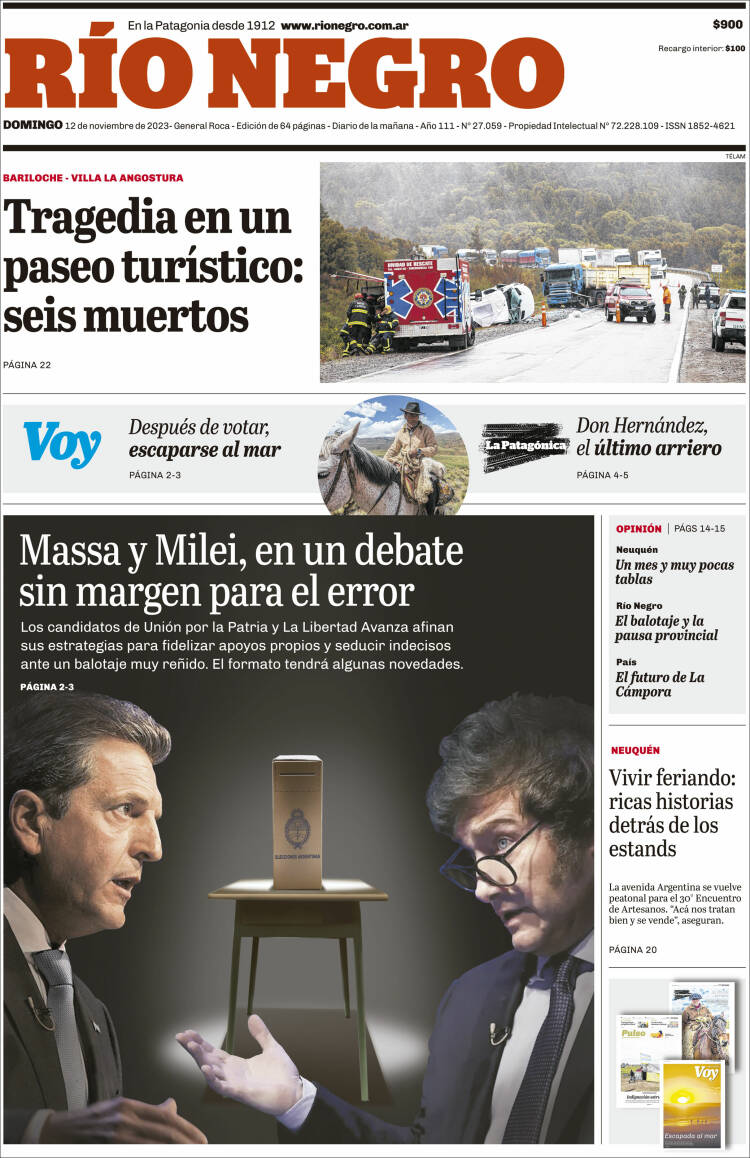 Portada de Rio Negro (Argentina)