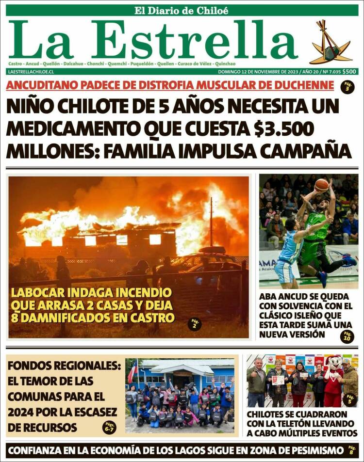 Portada de Estrella de Chiloé (Chile)