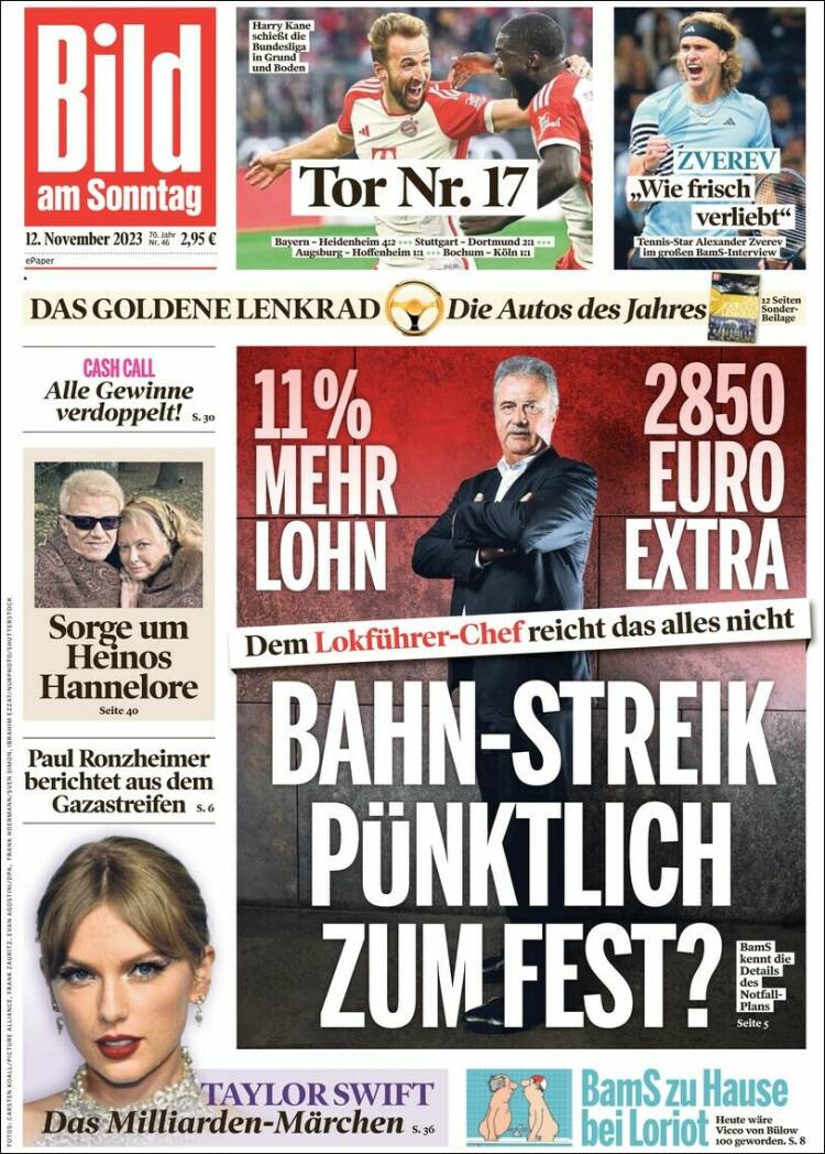 Portada de Bild (Alemania)
