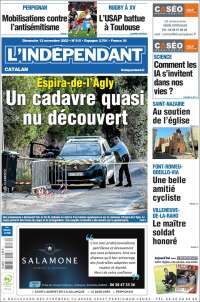 Portada de Le Indépendant (Francia)