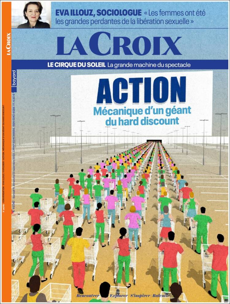 Portada de La Croix (Francia)