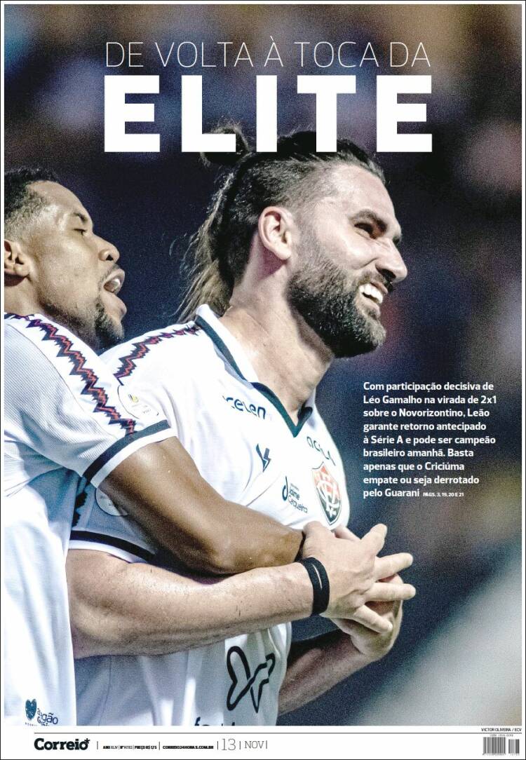 Portada de Correio* (Brasil)