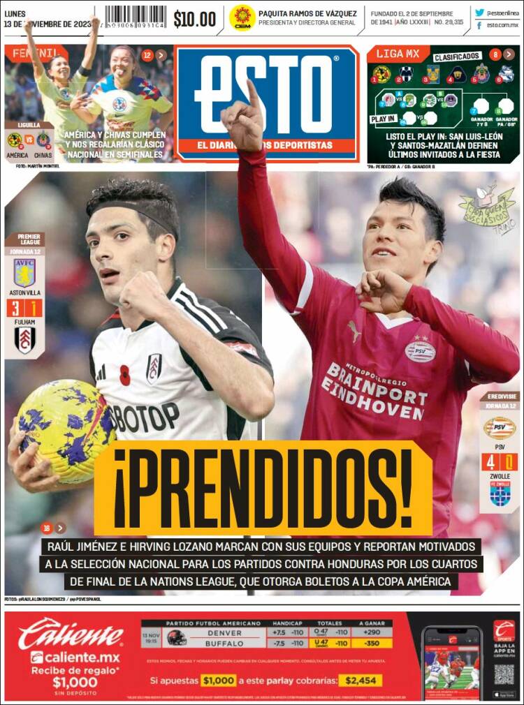 Portada de Esto (M&eacute;xico)