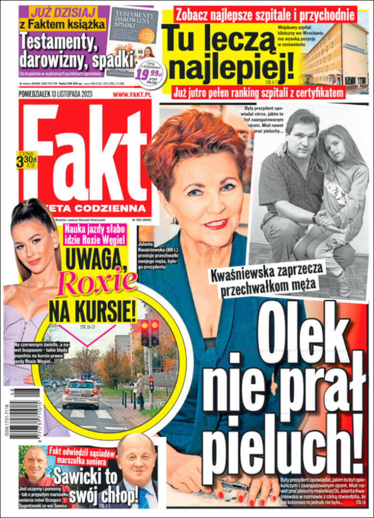 Portada de Fakt (Polonia)