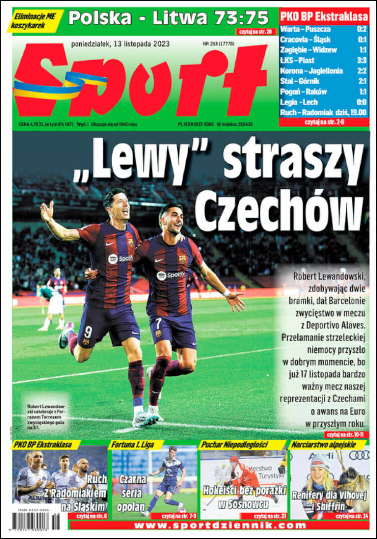 Portada de Katowicki Sport (Polonia)