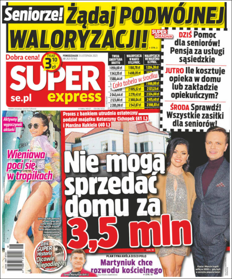 Portada de Super Express (Polonia)