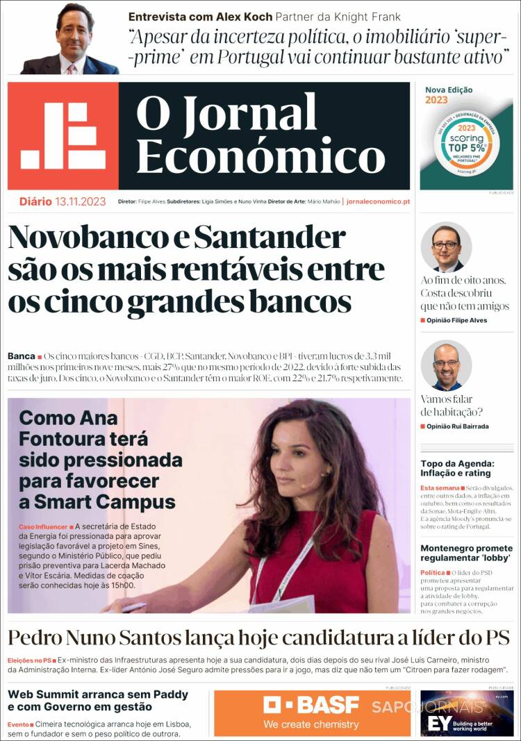 Portada de Oje (Portugal)