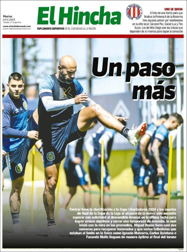 Portada de El Hincha (Argentina)