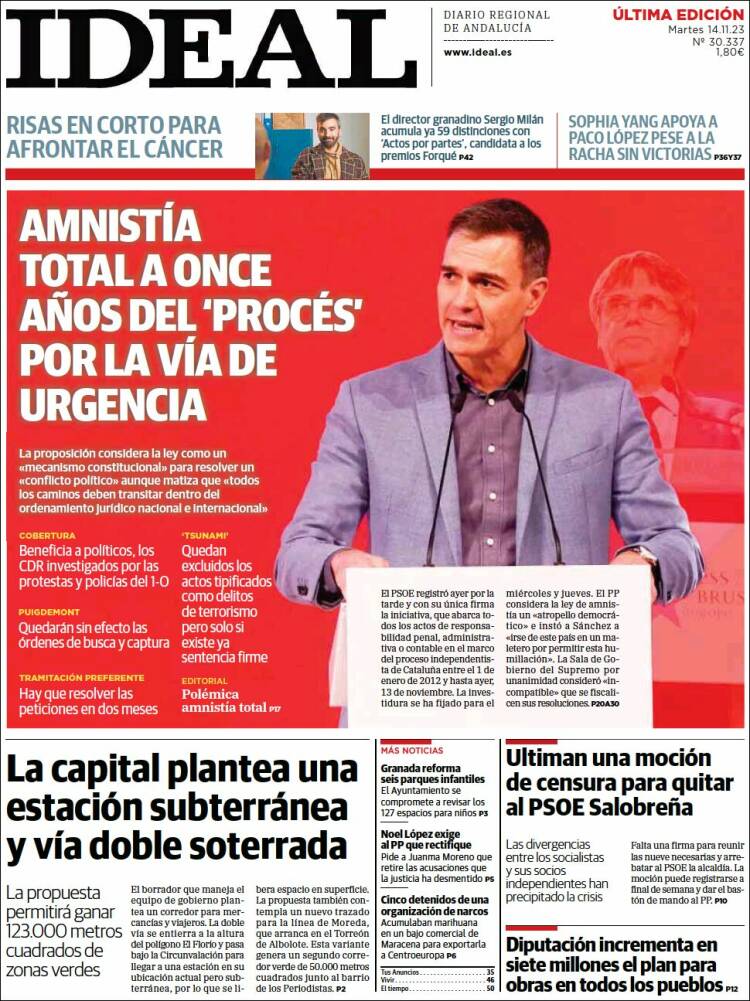 Portada de Ideal (España)