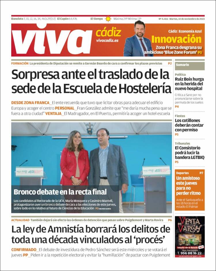 Portada de Información - Cadiz (España)