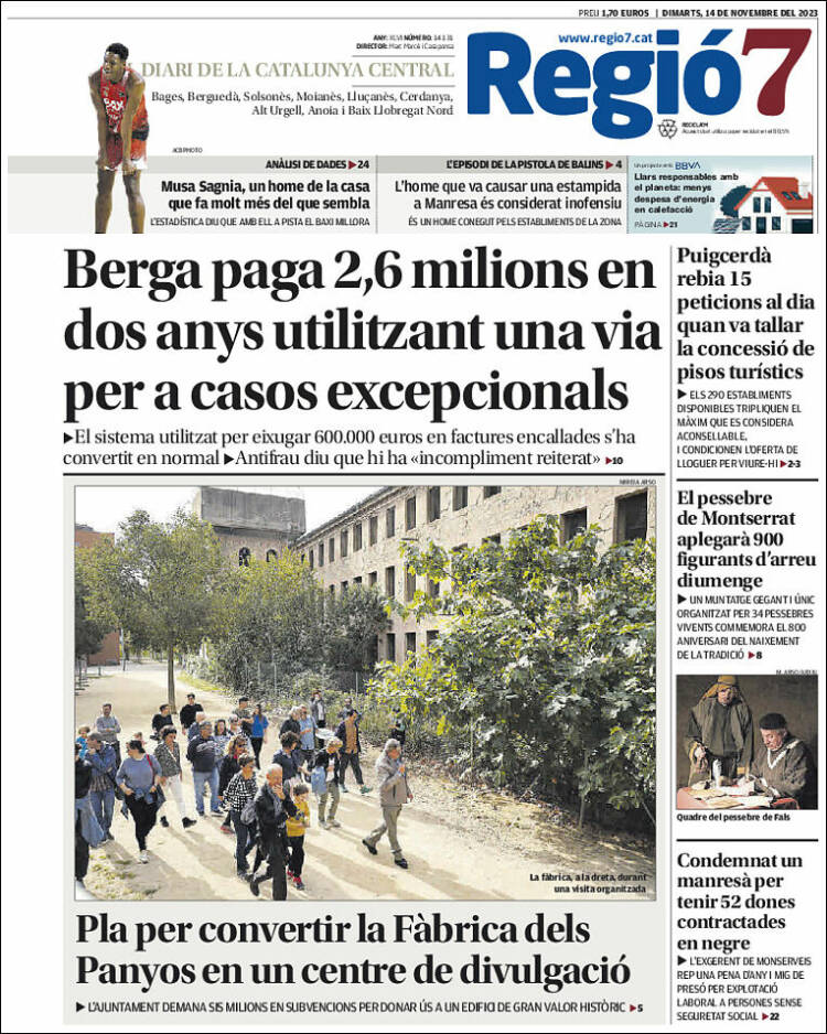 Portada de Regio7 (España)