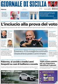 Portada de Giornale di Sicilia (Italia)