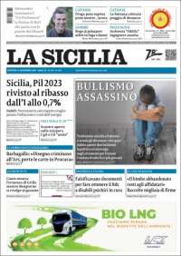 Portada de La Sicilia (Italia)