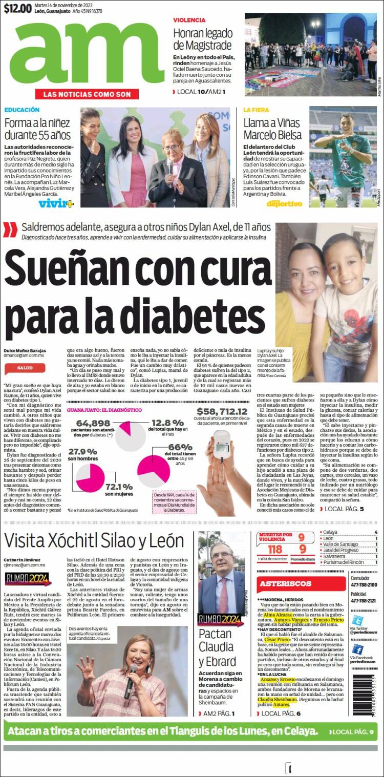 Portada de Al Día A.M. (M&eacute;xico)