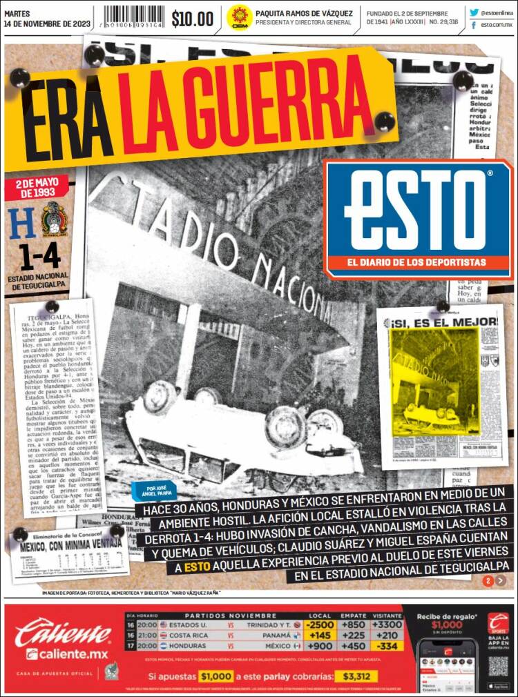 Portada de Esto (M&eacute;xico)