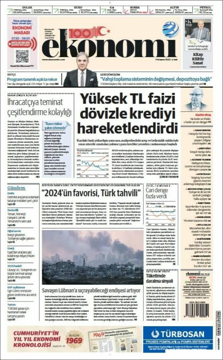 Portada de Dünya (Turqu&iacute;a)