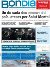 Portada de Diari Bondia (Andorra)