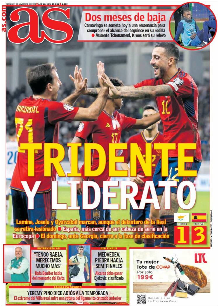 Portada de As (España)