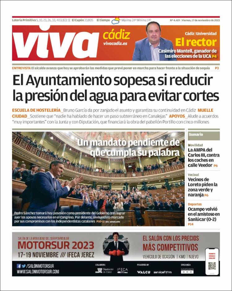 Portada de Información - Cadiz (España)