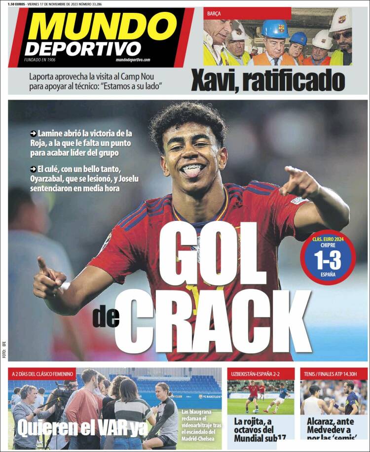 Portada de El Mundo Deportivo (España)