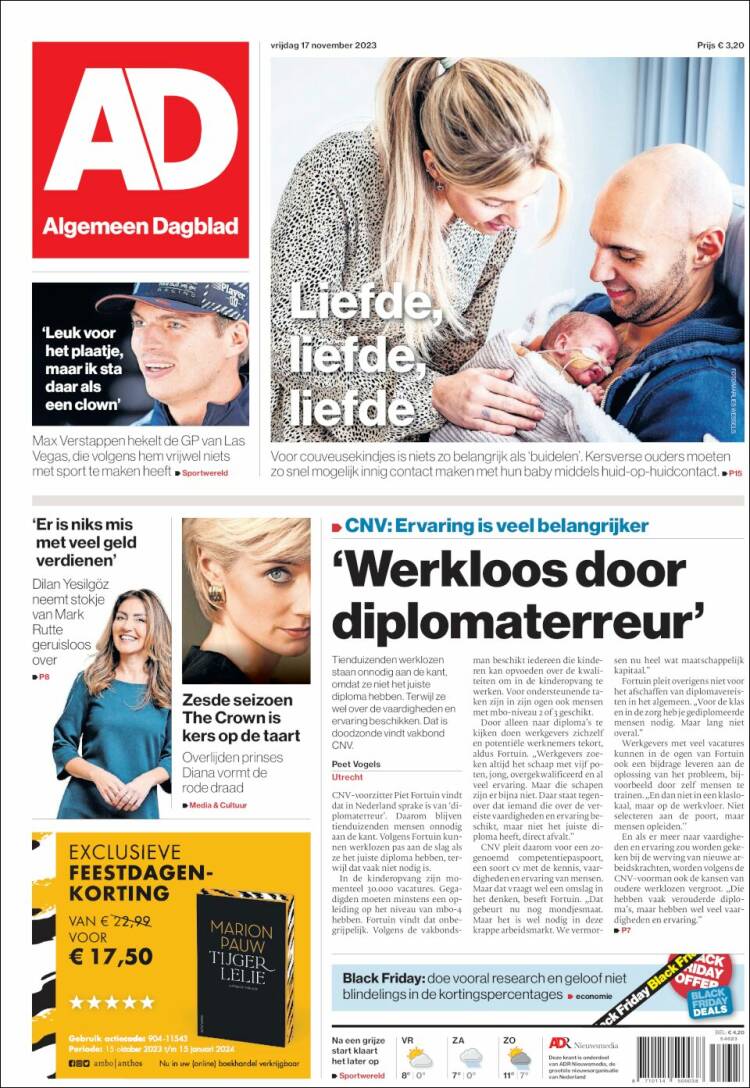 Portada de AD (Pa&iacute;ses Bajos)