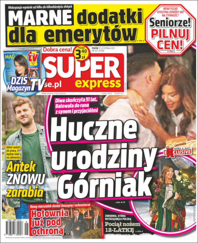 Portada de Super Express (Polonia)