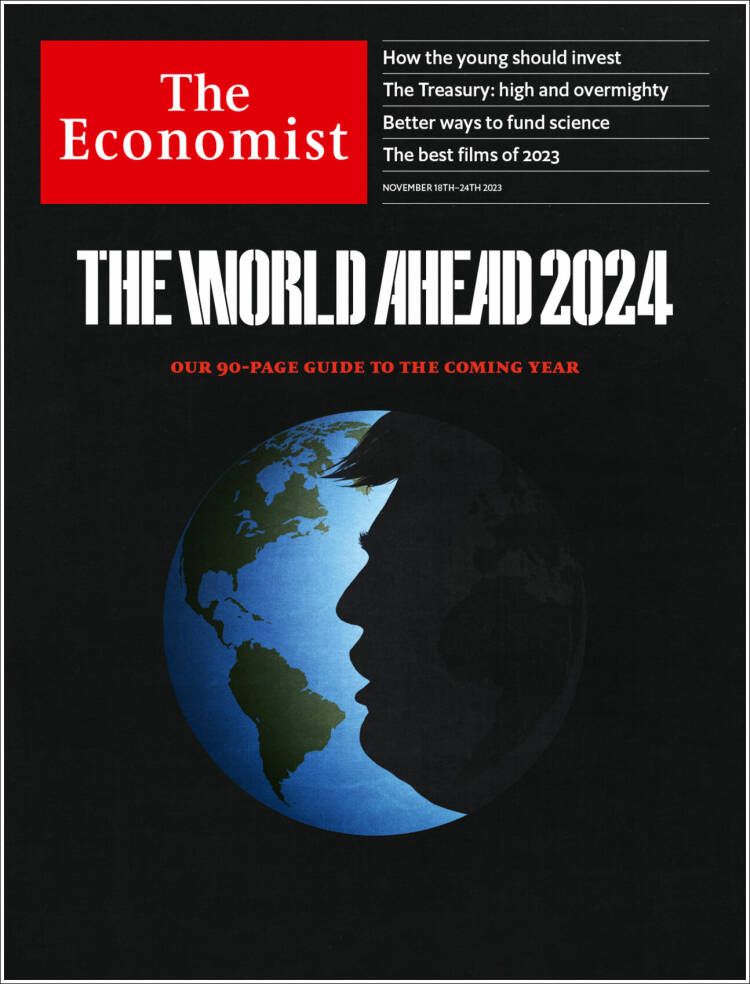 Portada de The Economist (Reino Unido)
