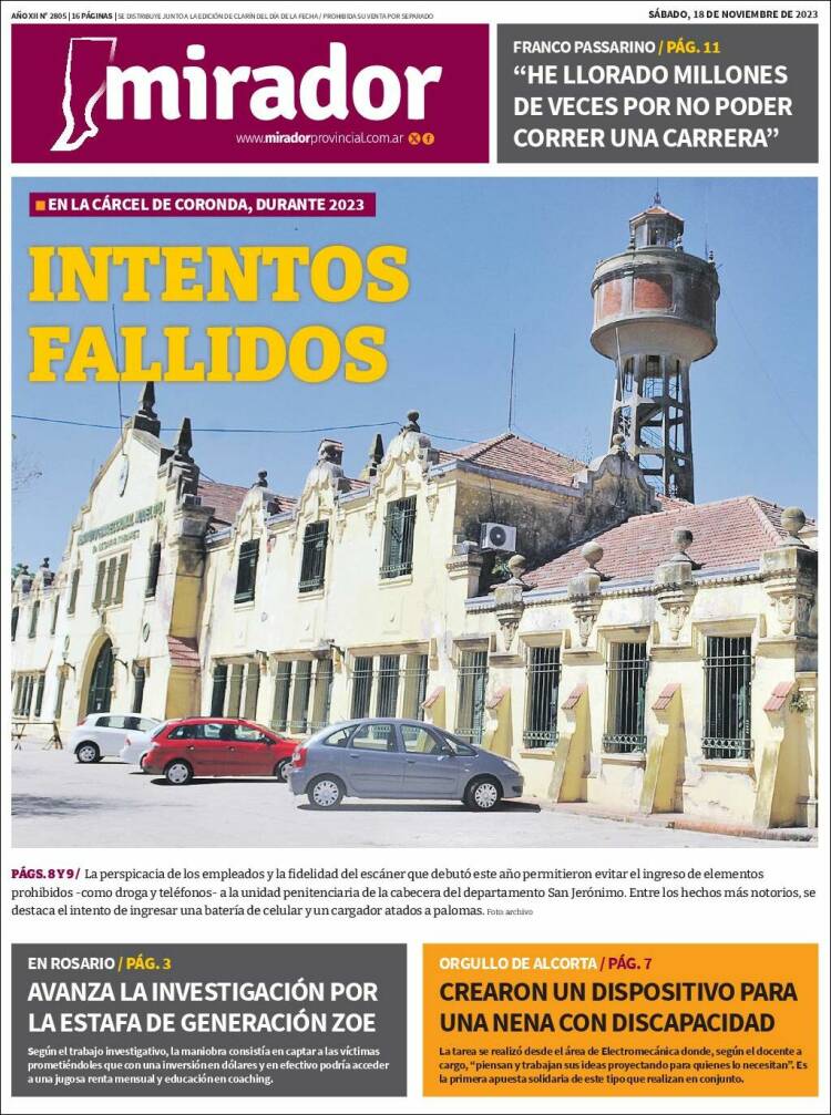 Portada de Mirador Provincial (Argentina)
