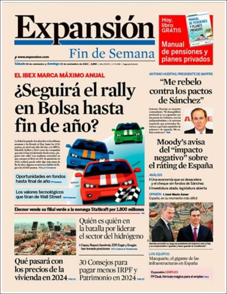 Portada de Expansión (Espa&ntilde;a)