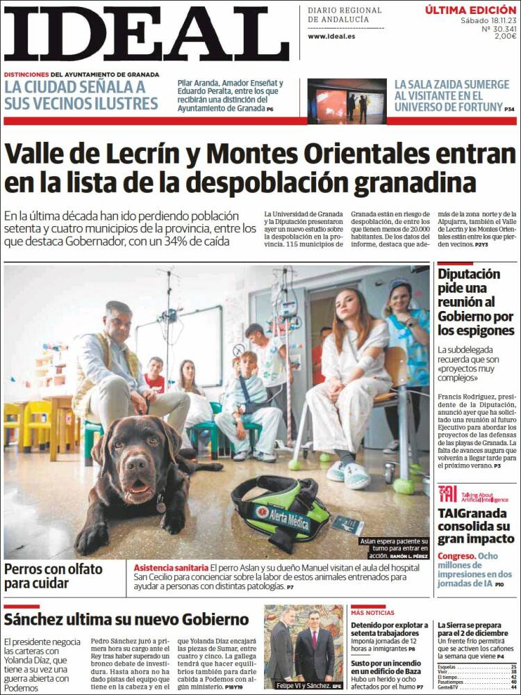 Portada de Ideal (España)