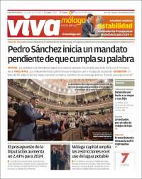 Portada de Viva Málaga (España)