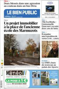 Portada de Le Bien Public (Francia)